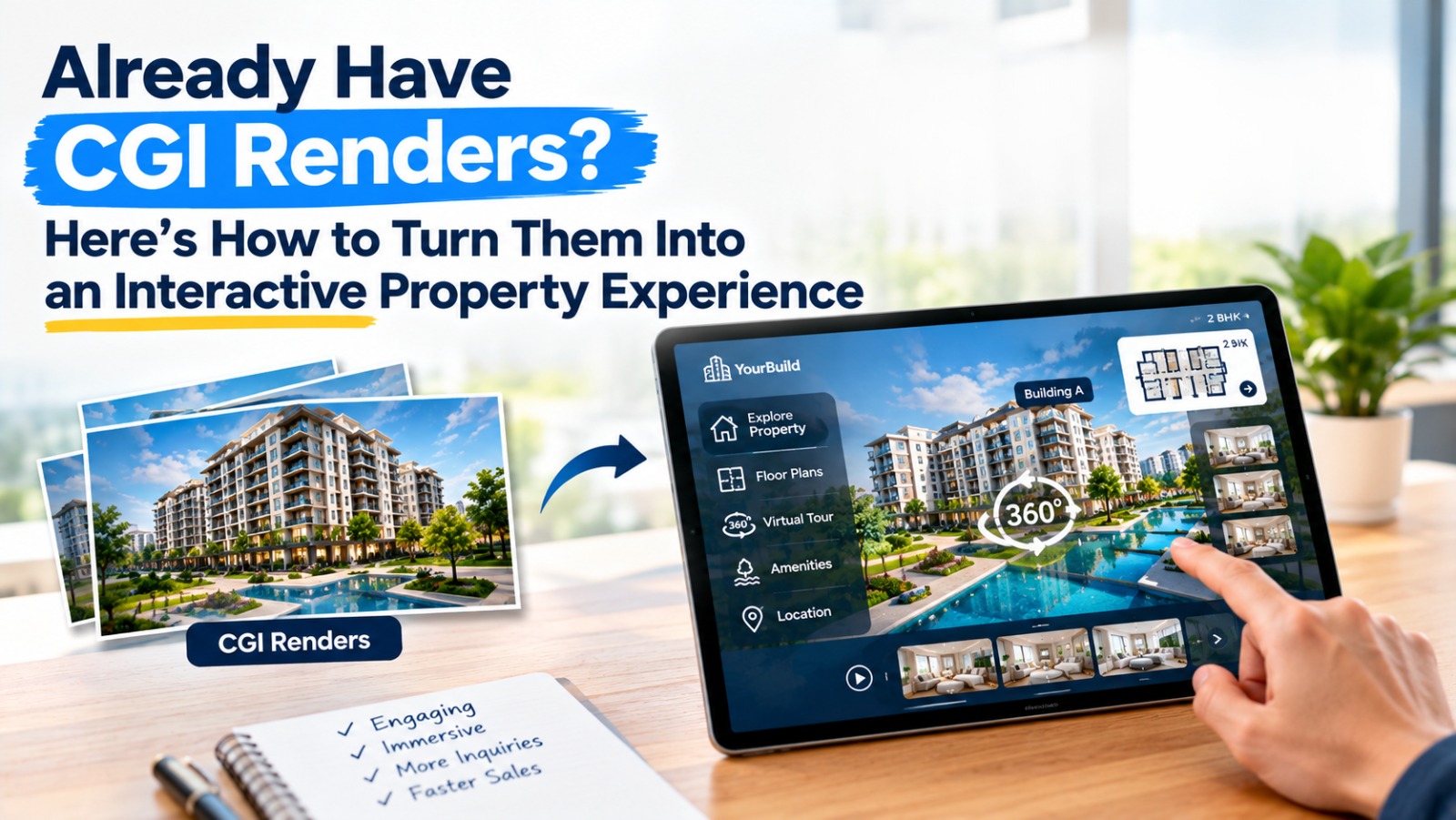 Already Have CGI Renders? Here's How to Turn Them Into an Interactive Property Experience